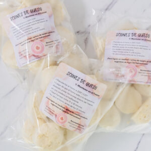 Scones de Queso prontos para hornear - 10 unidades